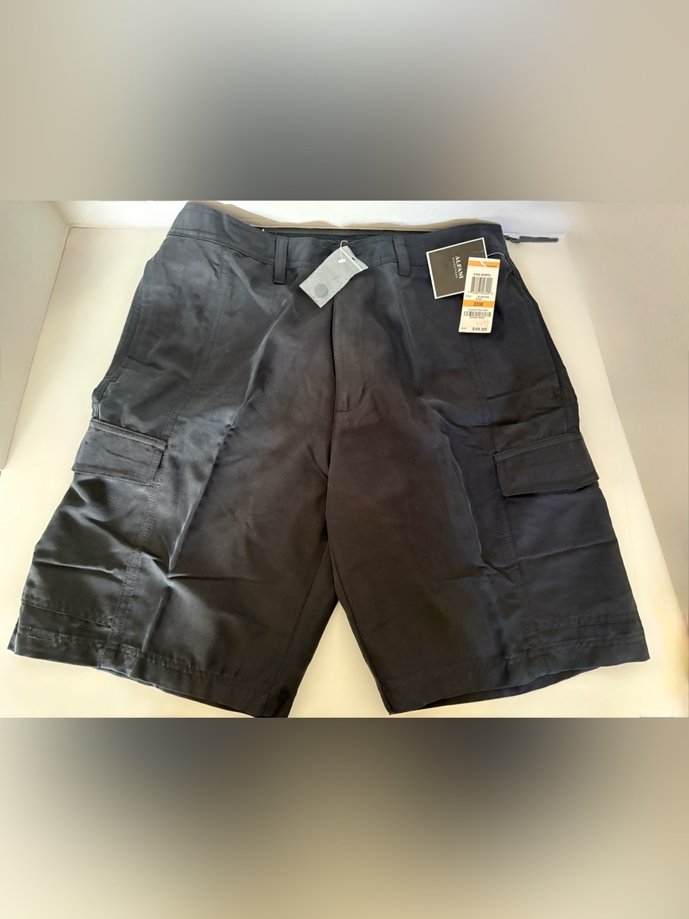 Alfani Black Men's Cargo Shorts
